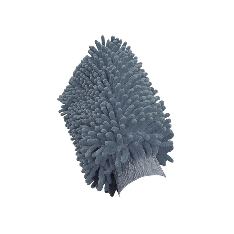 chenille-wash-mitt-hand-gloves-grey