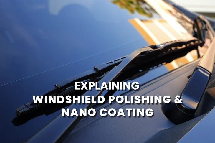 How to polish a windshield with cerium oxide 